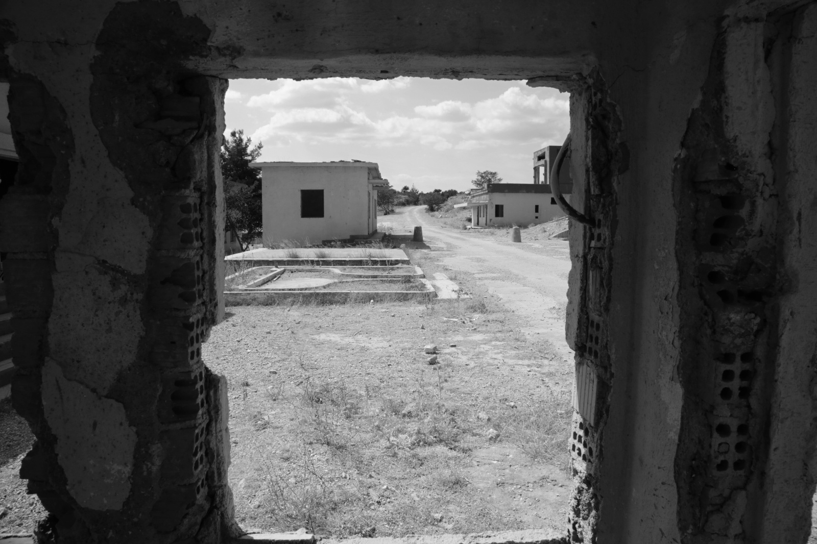 Abandoned NATO base,  Aspropyrgos, Greece